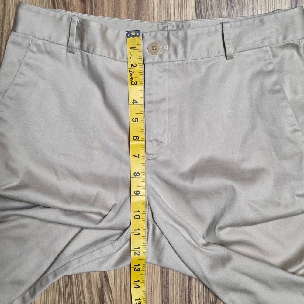 Lauren Ralph Lauren Women's Khaki Shorts Size 8 Cotton Blend‎ Casual EUC